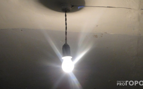 В понедельник более сотни домов в Кирове останутся без электроэнергии