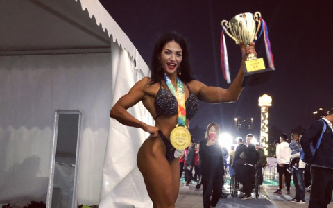 Спортсменка из Кирова стала абсолютной чемпионкой по бодифитнесу в Китае