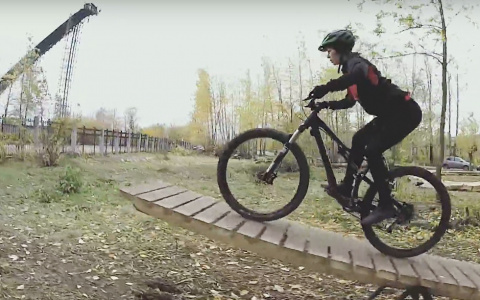 На Филейке открыли первую велотрассу для детей и новичков