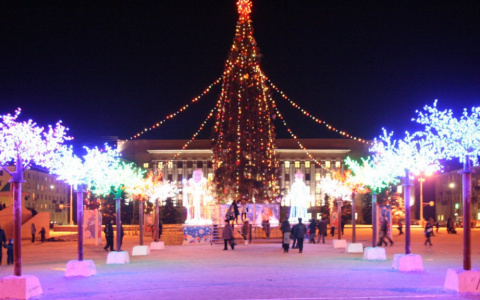 Стало известно, как украсят Театральную площадь к Новому году