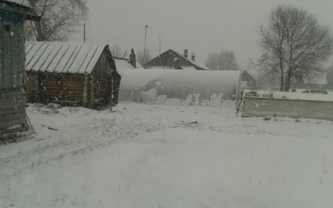 Высота снежного покрова в Кировской области увеличилась до 7 сантиметров