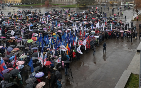 3200 человек отметили День народного единства в Кирове