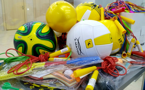 Жители Кирова собрали спортивный инвентарь  для детского дома