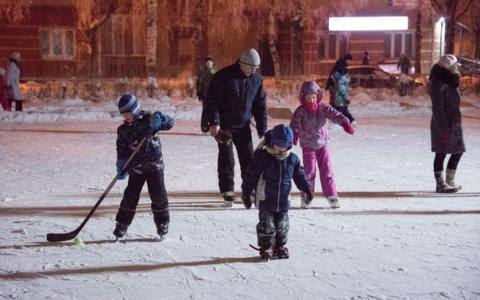В Вересниках зальют два бесплатных катка