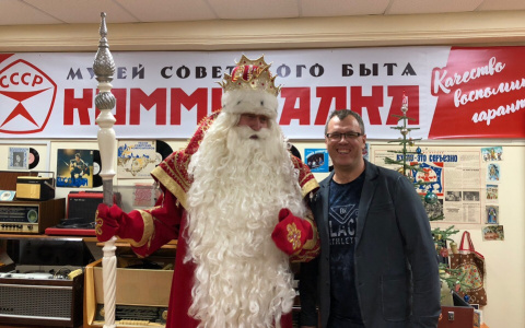 Музей "Коммуналка" в Вятских Полянах посетили необычные гости