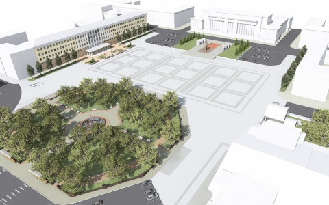 В Кирове выбрали пять проектов реконструкции Театральной площади