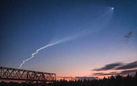 Кировчане увидят след от ракеты, которую пустят с космодрома "Плесецк"