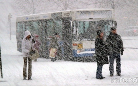 На этой неделе в Кирове будет тепло и снежно