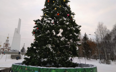 В Кирове вандалы испортили еще несколько новогодних объектов