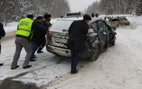 В аварии на трассе Советск- Яранск погибли 2 ребенка