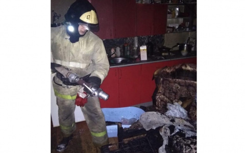 В Слободском в пожаре погиб годовалый малыш