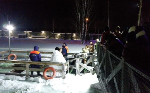 Празднование Крещения в Кировской области: фото- и видеоподборка