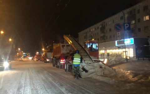 Опубликован график уборки снега в Кирове до 3 февраля