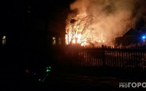 В Кировской области при пожаре погиб мужчина