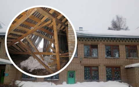 Прокуратура выяснила, что в обрушении крыши в детском саду Яранска виноват подрядчик