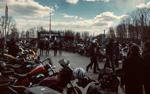 Фоторепортаж: кировские байкеры открыли мотосезон-2019