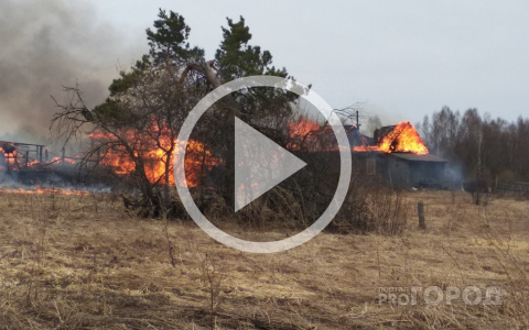 В Кировской области в майские праздники в пожарах погибли 3 человека