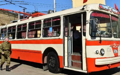 В Кирове отремонтировали «троллейбус Победы»