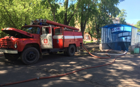 В Кирове после ливня затопило подземный переход на Лепсе