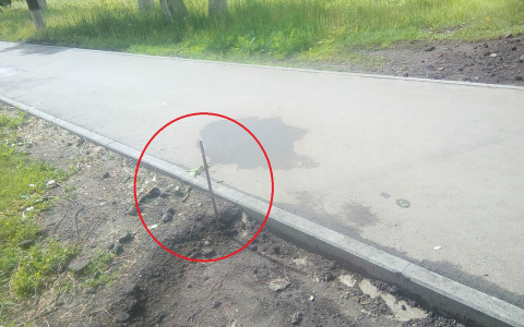 В Нововятске ребенок упал на арматуру и разорвал ногу