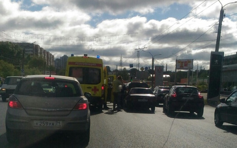 В ГИБДД рассказали о пострадавших в массовом ДТП на улице Московской
