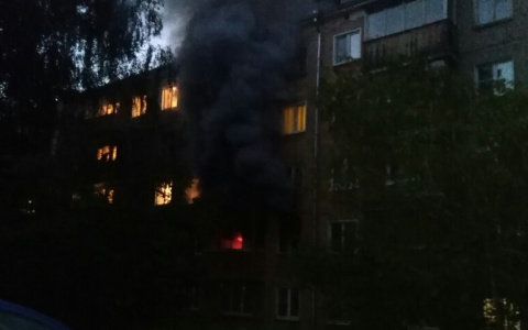 В Кирове загорелась квартира на Лепсе: эвакуировали 23 человека