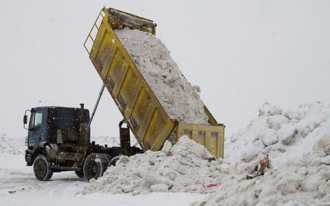 В Кирове на 12 тысяч оштрафовали виновника снежной свалки у реки Люльченки
