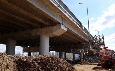 У путепровода в Чистые пруды высадят 3 тысячи деревьев