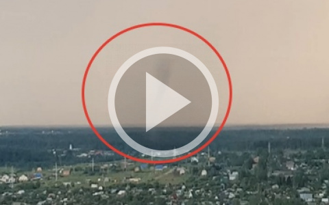 Видео: в Кирове прошел смерч