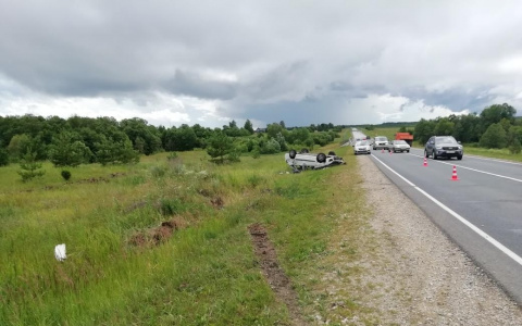 В аварии на трассе «Вятка» разбилась семья