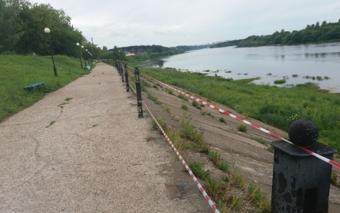 Стало известно, когда закончат ремонт набережной  Нововятска