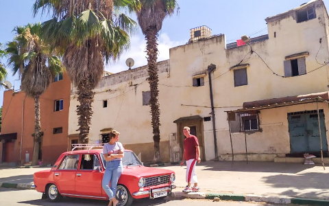 "Осталось 300€, но кого это останавливает?": кировчане доехали до Африки на "копейке"