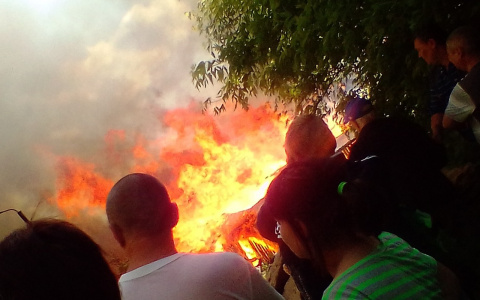 В Кировской области в выходные в пожаре погиб человек