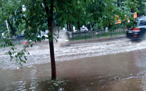 На Кировскую область надвигается очередной циклон с ливнями и ураганным ветром