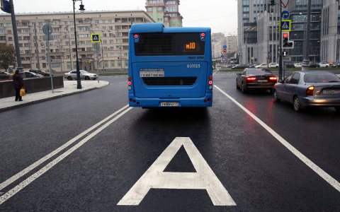 На Октябрьском проспекте выделят полосу для общественного транспорта