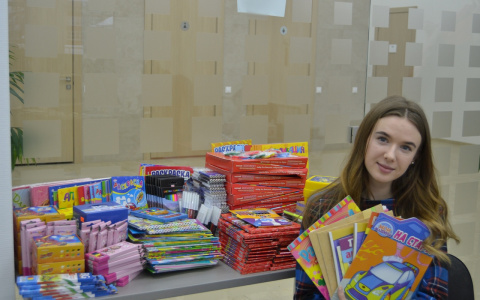 В Кирове объявлен сбор канцтоваров для детей из нуждающихся семей