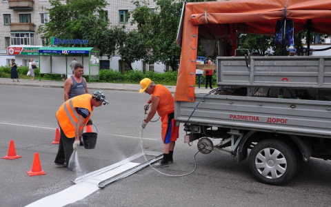 В Киров закупят технику для нанесения дорожной разметки