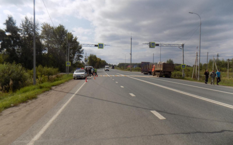 В Кировской области фура сбила человека