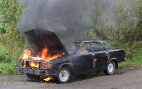 В Кировской области пожарные не успели на вызов из-за пробки на мосту