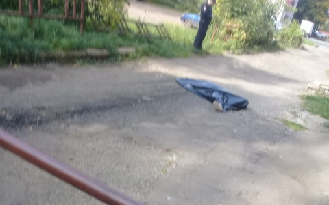В центре Кирова с высоты 5 этажа выпала женщина