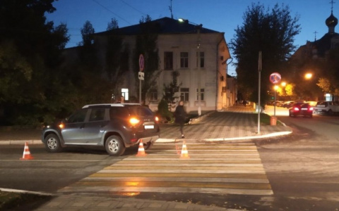В Кирове на пешеходном переходе сбили пенсионера и ребенка