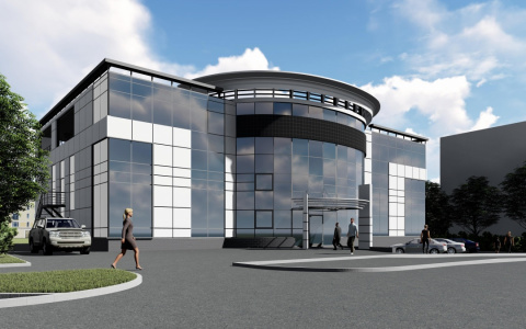 Стал известен проект реконструкции здания магазина "Новинка" в Кирове