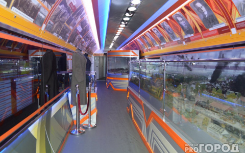 9 вагонов – выставочных залов: в Киров приедет поезд-музей