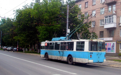 Из-за перекрытия Луганской изменятся маршруты троллейбусов