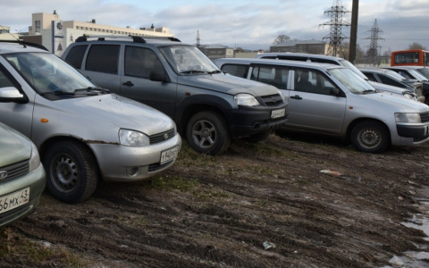 В Кирове устроили внезапный рейд, чтобы оштрафовать парковщиков на газонах