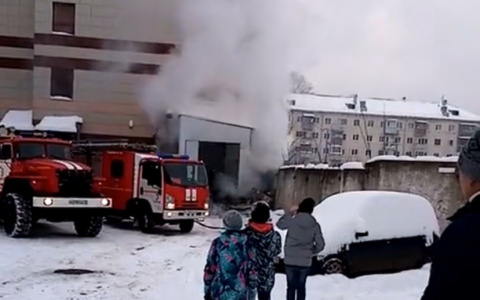 В Кирове произошел пожар около автовокзала