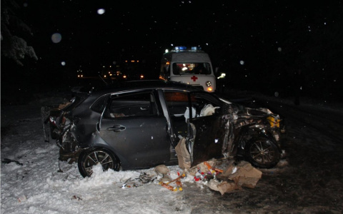 Смертельная авария в Кировской области: 29-летняя женщина на КИА выехала на встречку