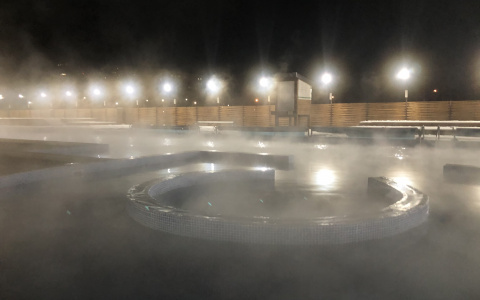 Появились фото первого в Кирове круглогодичного бассейна под открытым небом