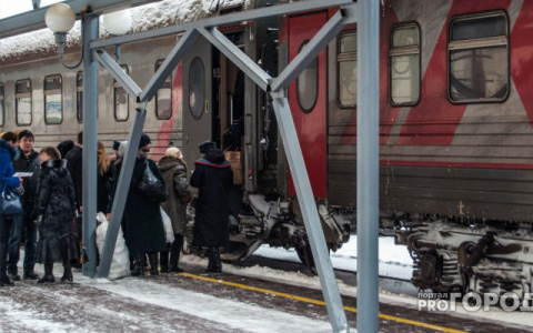 В новогодние каникулы из Кирова в столицы пустят дополнительные поезда