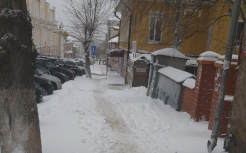 Несмотря на предупреждение, максимальное количество дворников не вышло на улицы Кирова
